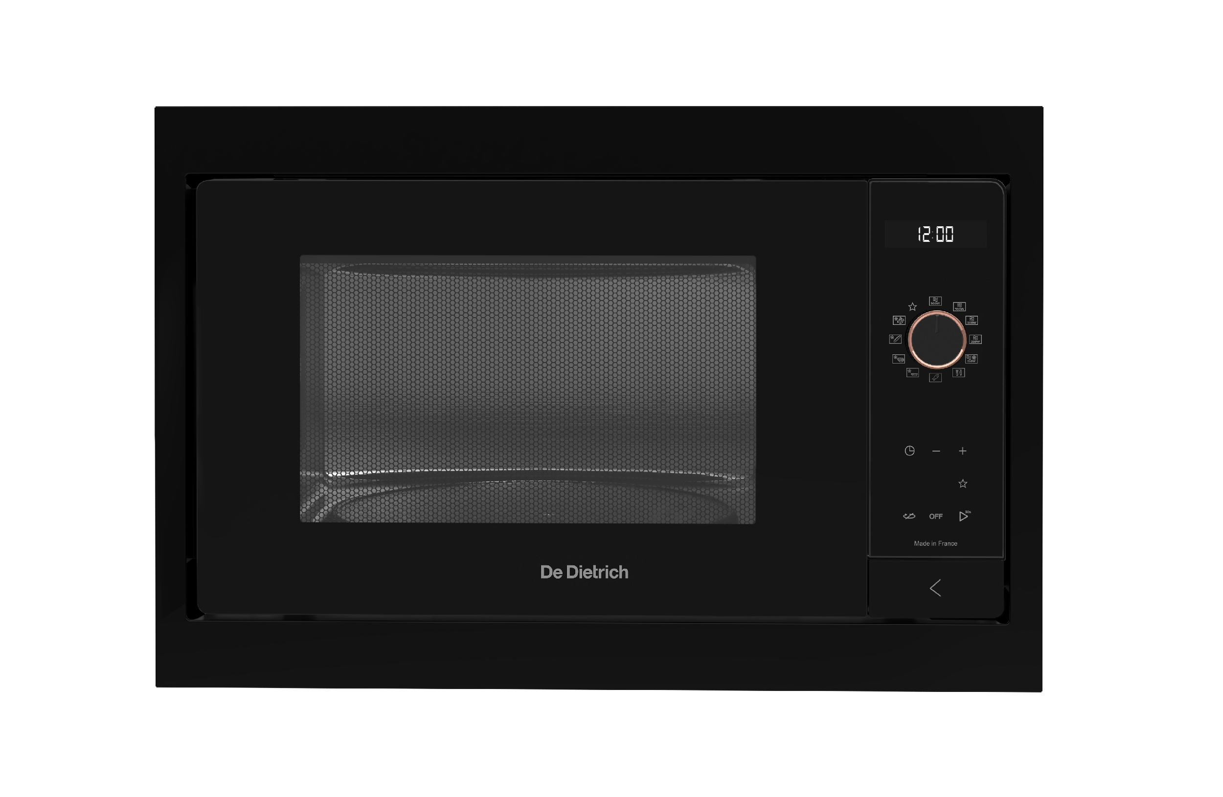 Stellar steel barevné provedení mikrovlnné trouby De Dietrich DME4310H